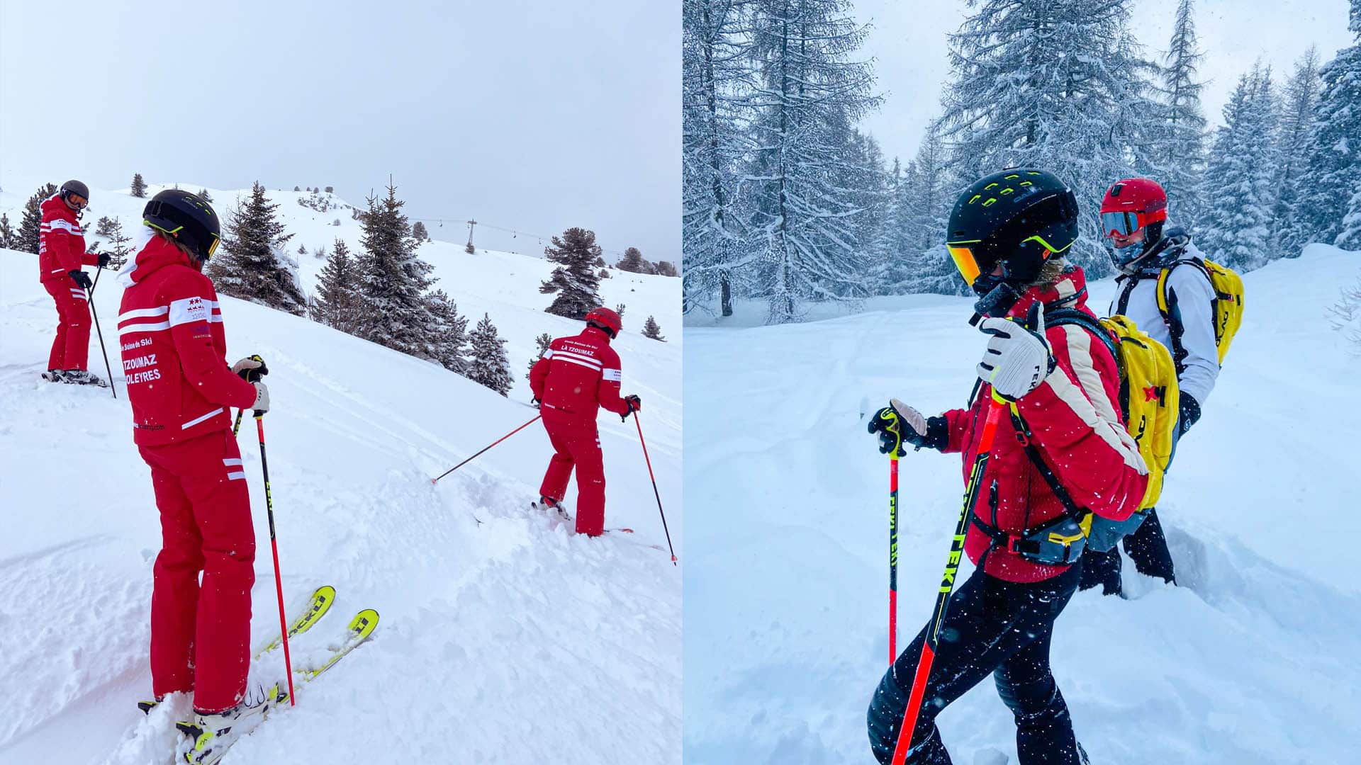 Sæson schweiz snowminds skiinstruktør