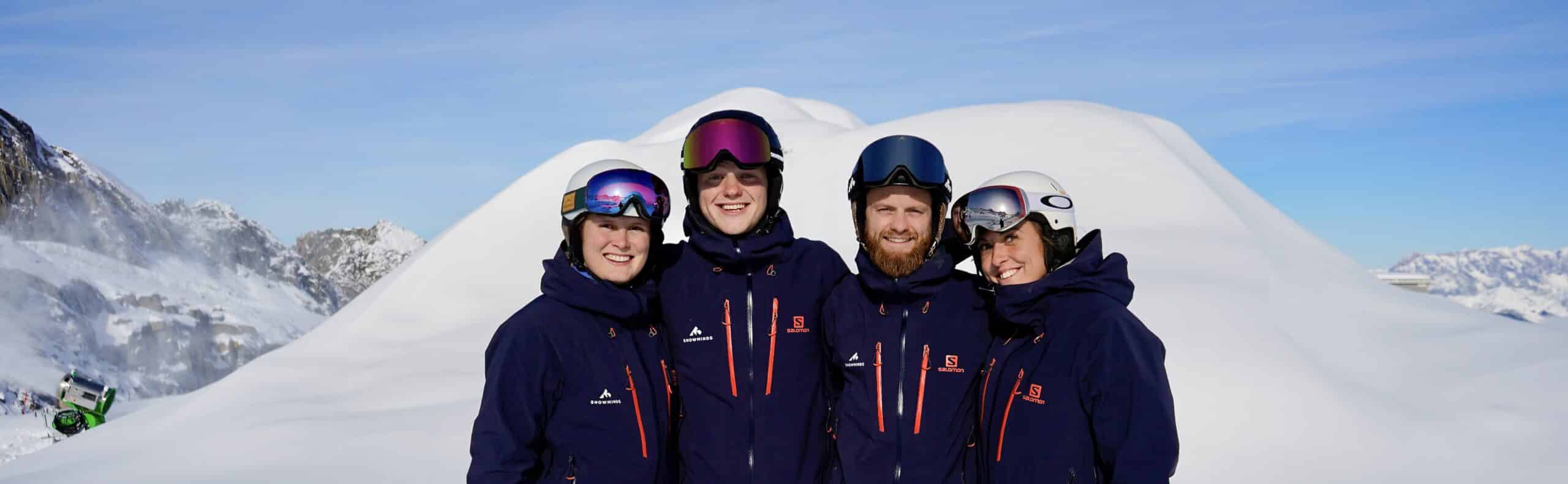 Snowminds Team Community Ski instructors